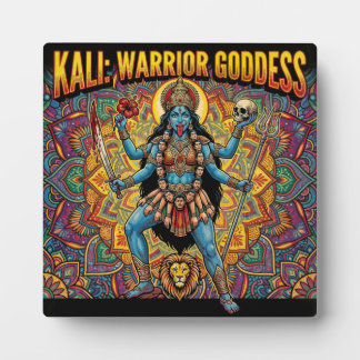 Kali Warrior Goddess Plaque