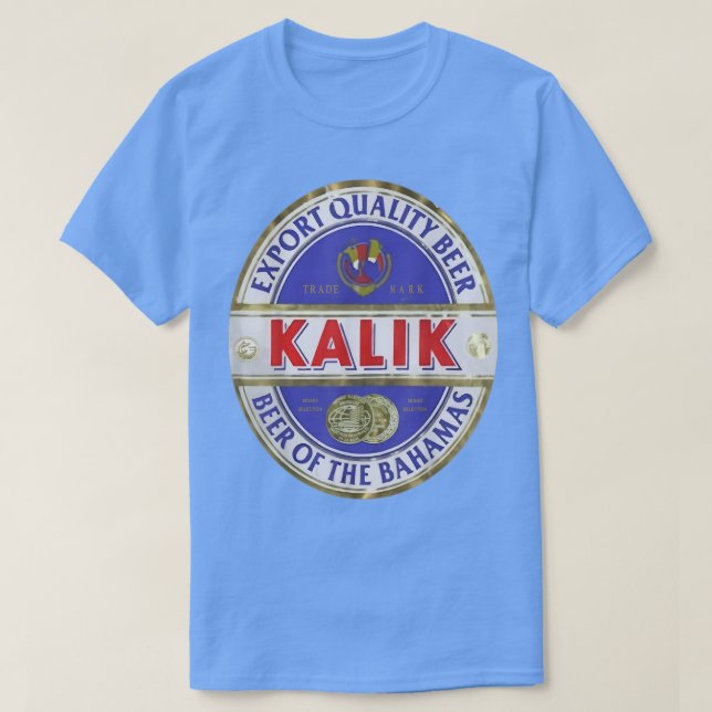 Kalik Beer  T-Shirt (Design Front)
