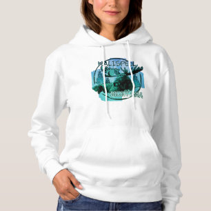 Kalispell Montana rustic moose hoodie