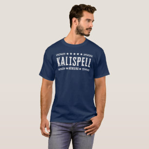 KALISPELL MONTANA Stars & Stripes T-Shirt