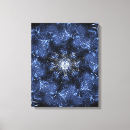 Kaliverse Electric Energy Fractal Art #3 Canvas Print