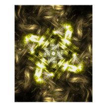Kaliverse Fluid Fractal #01 Poster