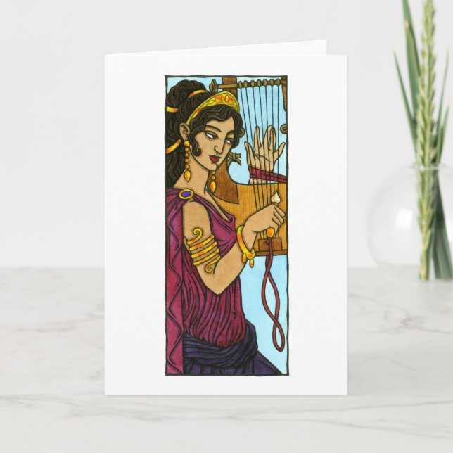 Kalliope Greeting Card (Front)
