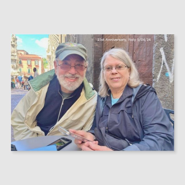 Kalman Anniversary Magnetic Card (Front)