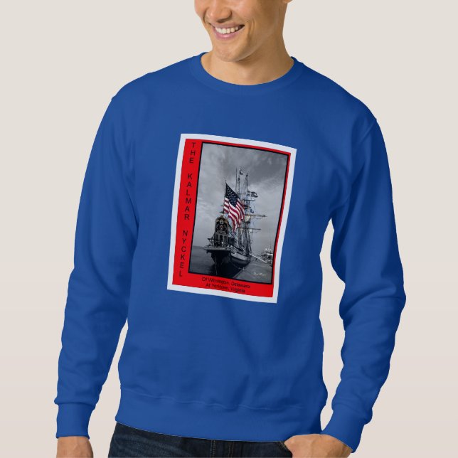 Kalmar Nyckel - Tall Ship of Delaware Sweatshirt (Front)