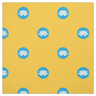 Kalmykia Flag Fabric