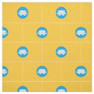 Kalmykia Flag Fabric