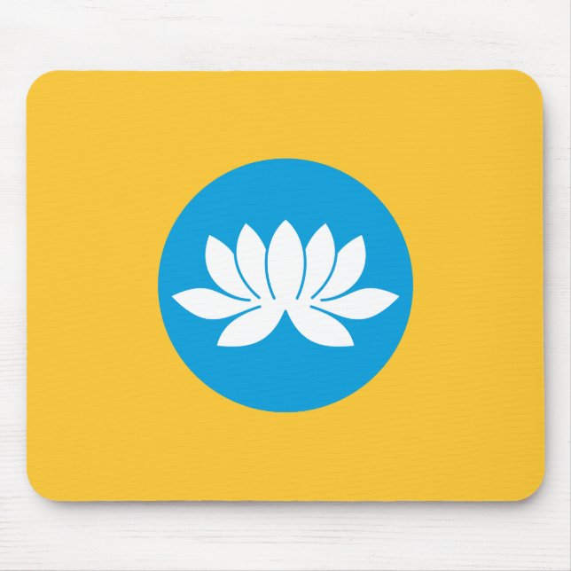 Kalmykia Flag Mouse Pad (Front)