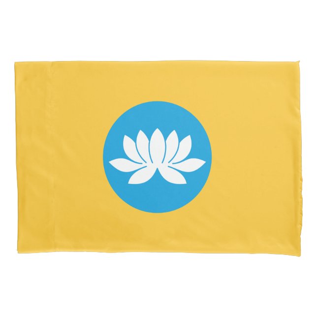 Kalmykia Flag Pillowcase (Front)