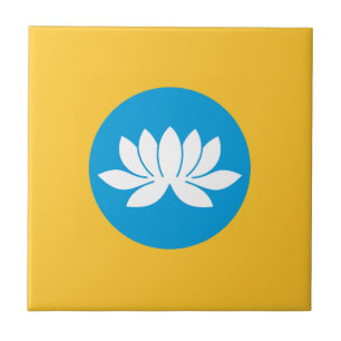 Kalmykia Flag Tile