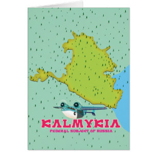 Kalmykia Russia map