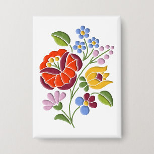 Kalocsa Embroidery - Hungarian Folk Art