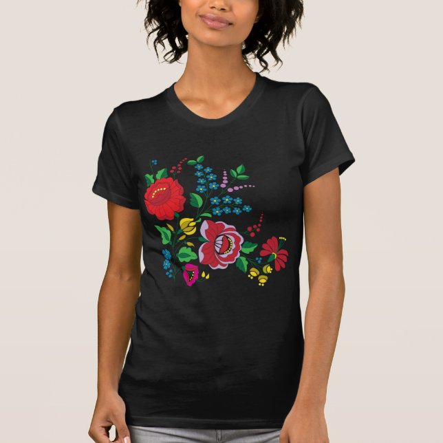 Kalocsa Embroidery T-Shirt (Front)