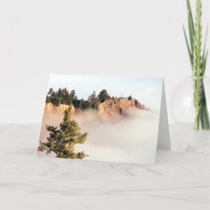 Kaluna Cliff In The Cloud Ocean Card