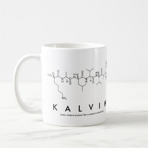 Kalvin peptide name mug
