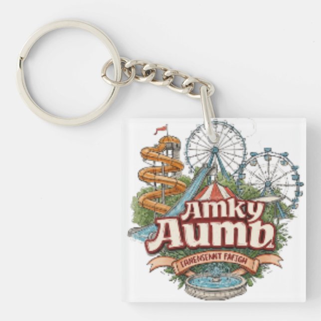 Kalyan Amusement Park Acrylic Keychain   (Front)