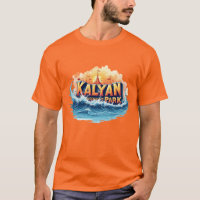"Kalyan Amusement Park" Logo – Vibrant Wave Design