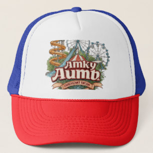 Kalyan Amusement Park Water Wave Trucker Hat