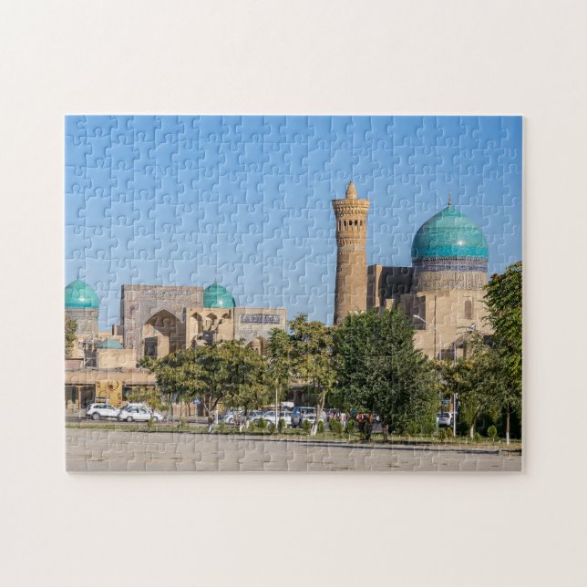 Kalyan mosque and minaret - Bukhara, Uzbekistan Jigsaw Puzzle (Horizontal)