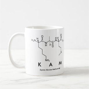 Kam peptide name mug