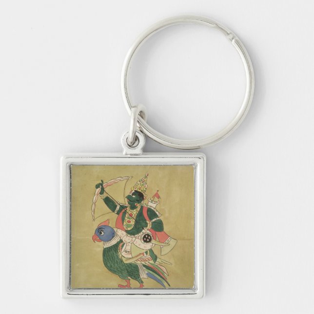 Kama, God of Love, 18th-19th century Key Ring (Front)