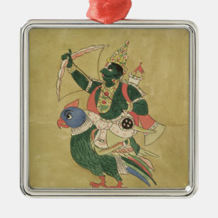 Kama, God of Love, 18th-19th century Metal Tree Decoration