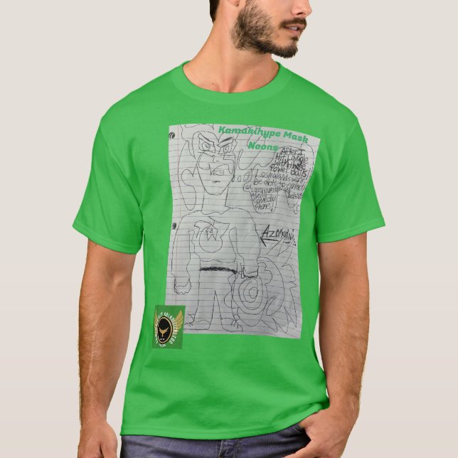 Kamakihype Mask Noons T-Shirt (Front)