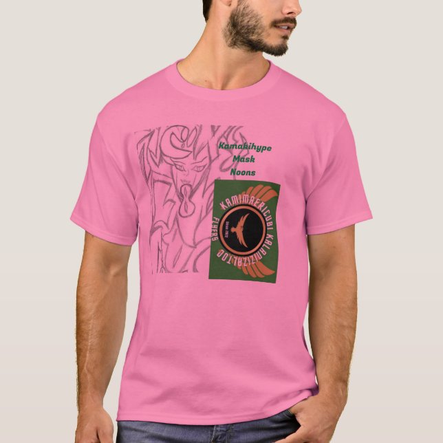 Kamakihype Mask Noons T-Shirt (Front)