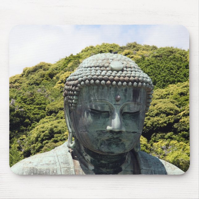 kamakura buddha japan mouse pad (Front)
