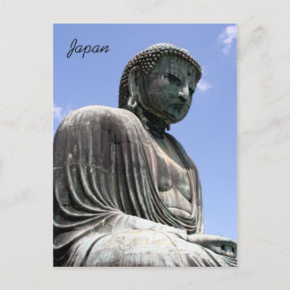 kamakura buddha postcard