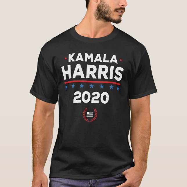 Kamala 2020 Harris President Campaign Election T-Shirt (Front)