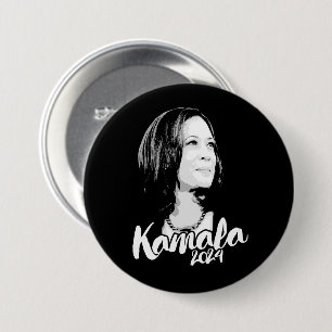 Kamala 2024 7.5 cm round badge