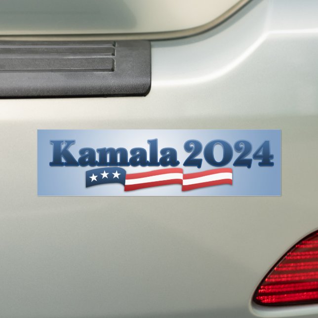 Kamala 2024 bumper sticker (On Car)