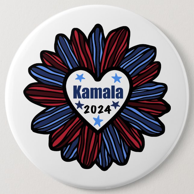 Kamala 2024 Button (Front)