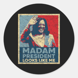 Kamala 2024  classic round sticker