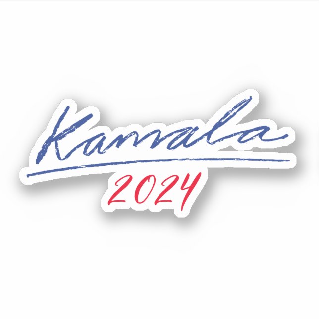 Kamala 2024 Cursive (Front)