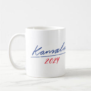 Kamala 2024 Cursive Coffee Mug