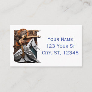 Kamala 2024 for President Thunder_Cove  Business Card