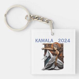 Kamala 2024 for President Thunder_Cove Key Ring