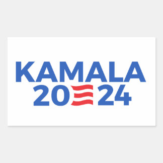 Kamala 2024 rectangular sticker