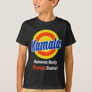 Kamala 2024 Removes Nasty Orange Stains Vote Harri T-Shirt