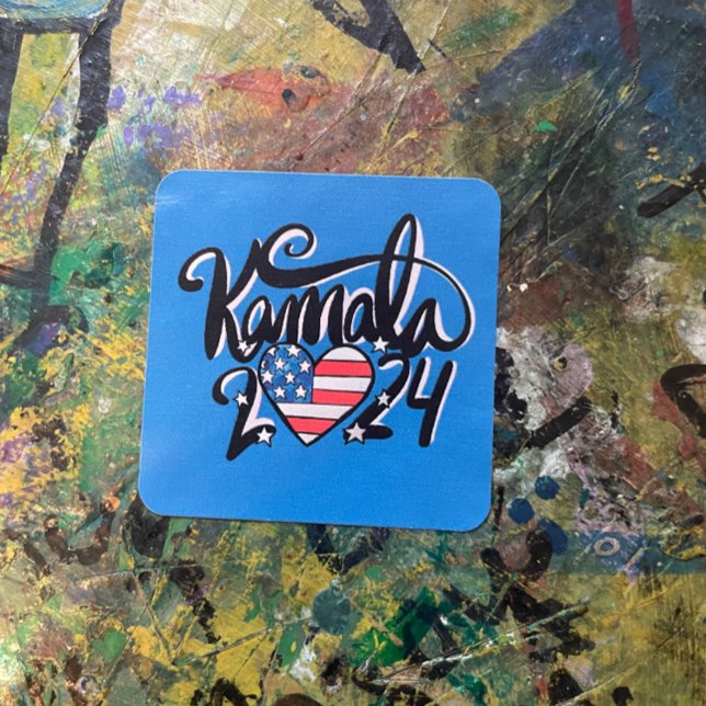 Kamala 2024                                        square sticker (Creator Uploaded)