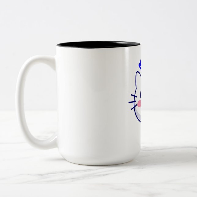 Kamala 2024 Two-Tone coffee mug (Left)