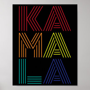 Kamala 2024 Us Flag Election 2024 Poster