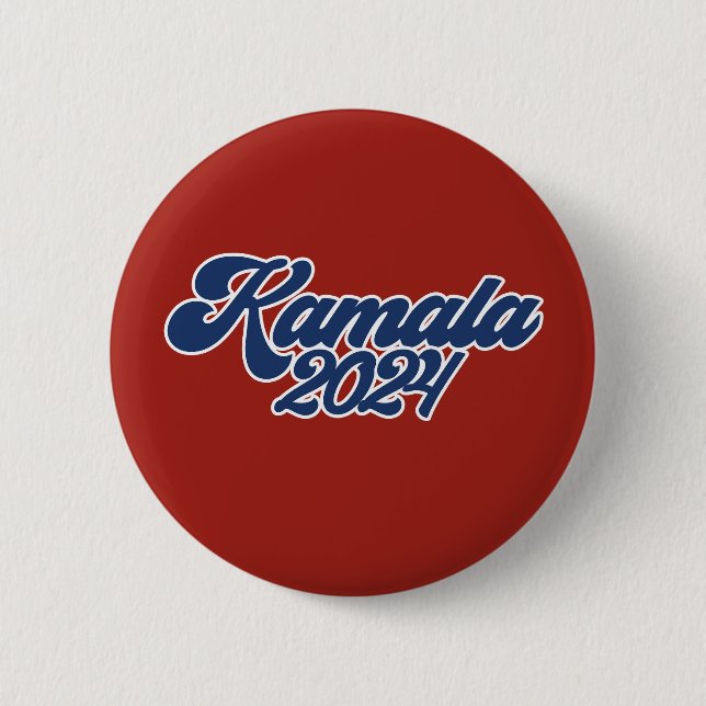 Kamala 2024 Vote Kamala Harris 2024 Election       6 Cm Round Badge (Front)