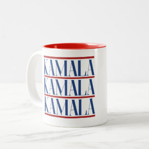 Kamala 2024 Vote Kamala Harris 2024 Election Two-Tone Coffee Mug