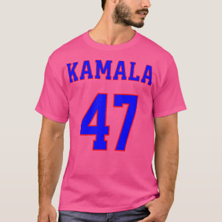 Kamala 47 Blue and Red T-Shirt