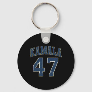 Kamala 47 Comma President Kamala Harris Wheimer 20 Key Ring
