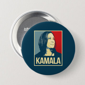 KAMALA 7.5 CM ROUND BADGE