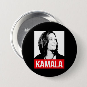 KAMALA 7.5 CM ROUND BADGE